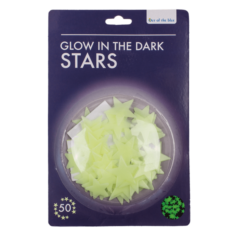 Chargez l'image dans la visionneuse de la galerie, Glow in the dark sterren. 50 deilg op bl
