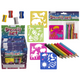 Dsp schoolset, 3 stuks. (sjabloon, kleur