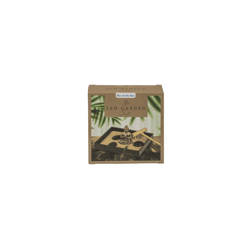 Load image into Gallery viewer, Out of the blue mini zen garden set 9x7,5x3,4cm
