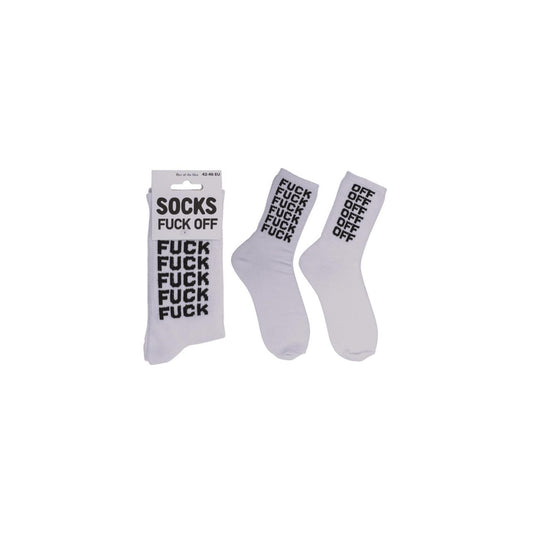 Ootb sportsokken f*ck off maat 42-46 70% katoen, 25% polyamide, 5% elasthan