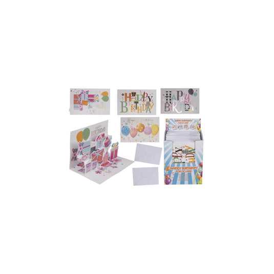 Ootb pop-up geschenkkaart happy birthday