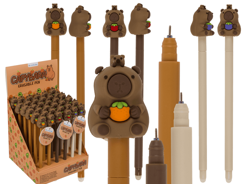 ギャラリービューアに画像をロードする, Dsp uitwisbare pen, capybara. 3 ass. 36
