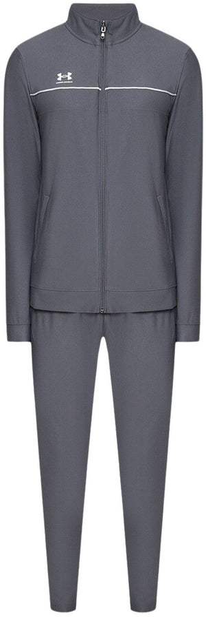 Under armour ua m challenger tracksuit-gry heren trainingspak - castlerock - wit