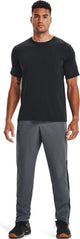 Under armour ua m sportstyle lc ss-blk heren sportshirt - zwart
