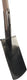 Talen tools - spade - met opstapje - blank gepolijst - essenhouten steel - 90 cm
