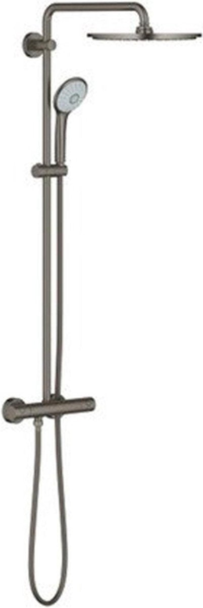 Grohe euphoria xxl 310 regendouche - ã¸ 31 cm - met thermostaatkraan - hard graphite geborsteld (mat antraciet) - 26075al0