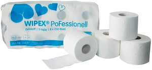 Nordvlies toilettenpapier wipex pofessionell wipex toilet paper 3-laye packg.a.72 pcs.