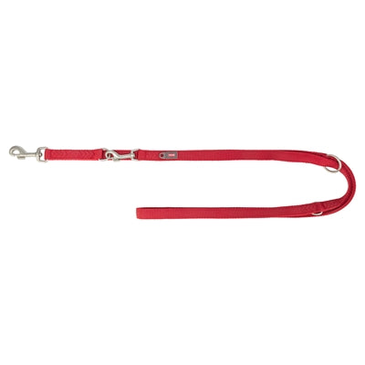 Trixie hondenriem premium verstelbaar tweelaags rood