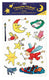 Droomsterren: wandstickers glow (6 stuks