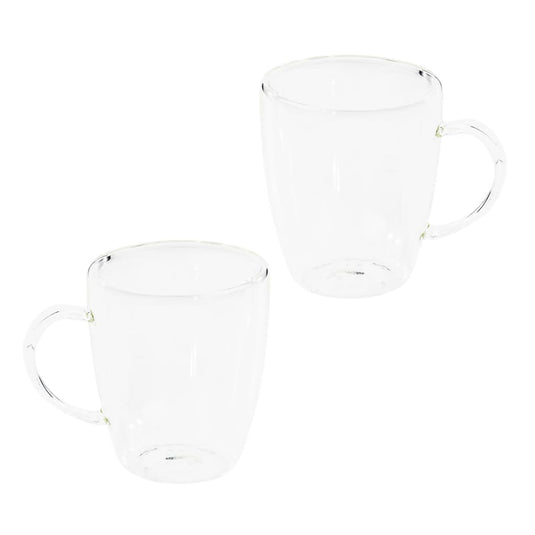 Hi cappuccinoglazenset 2-delig 270 ml transparant