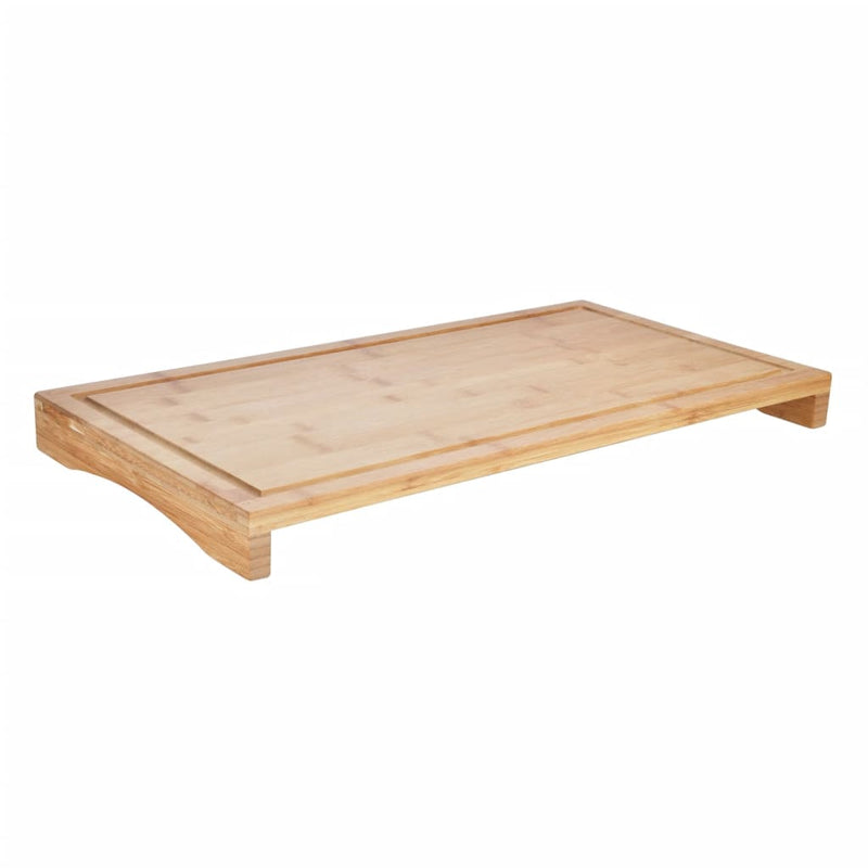 Load image into Gallery viewer, Hi snijplank 2-in-1 54x28x4,5 cm bamboe
