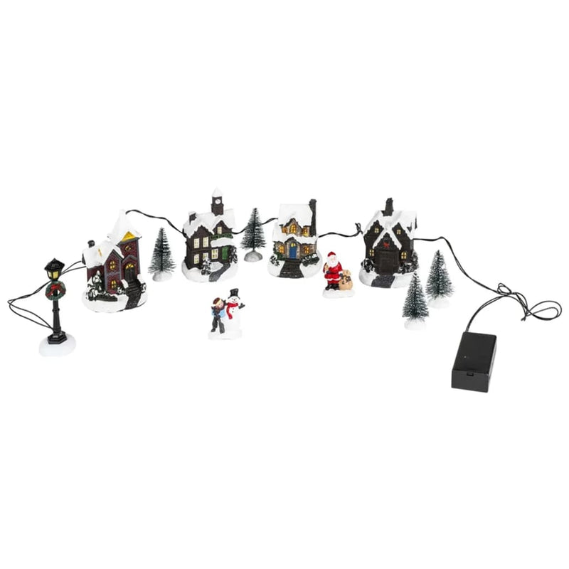 Load image into Gallery viewer, HI Hi Kerstdorp met LED's
