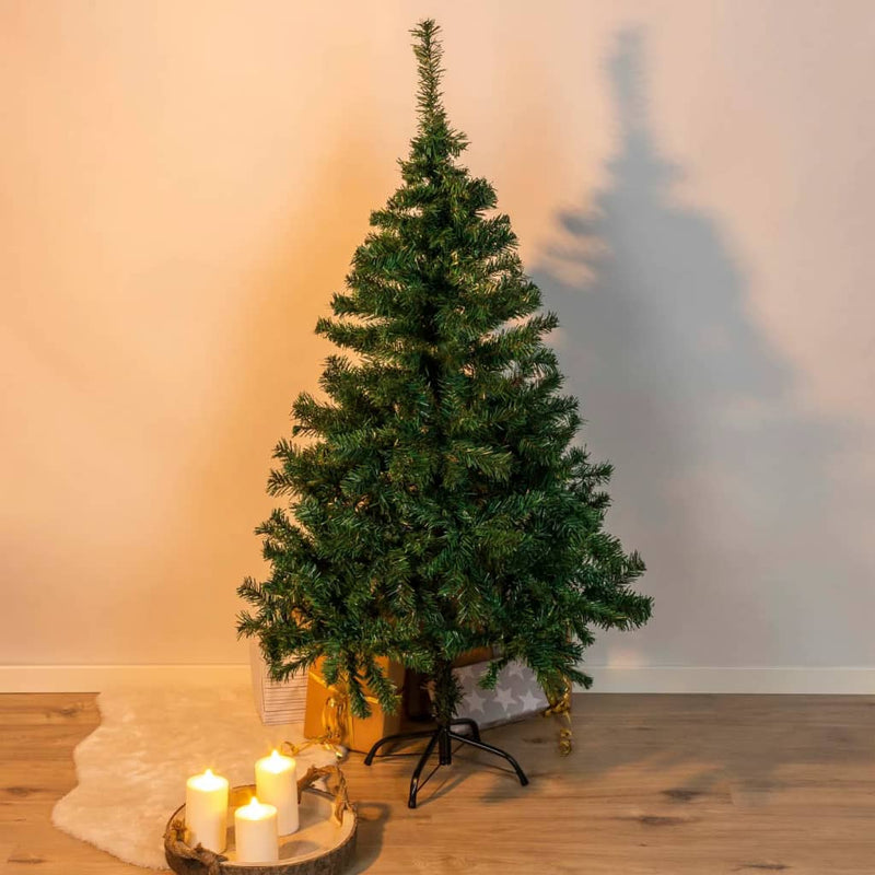 Load image into Gallery viewer, HI HI Kerstboom met metalen standaard 150 cm groen
