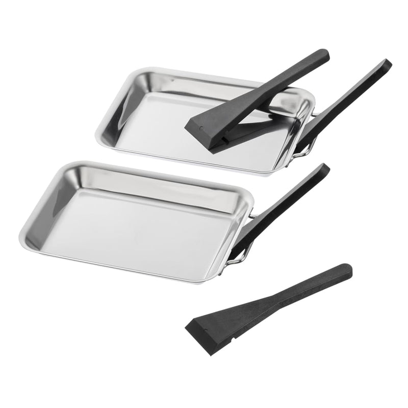 Load image into Gallery viewer, HI HI BBQ Grillpannenset 6 st BBQ roestvrij staal
