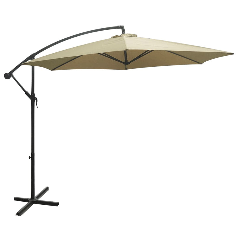 Load image into Gallery viewer, HI Hi Zweefparasol UV50+ 3 m beige
