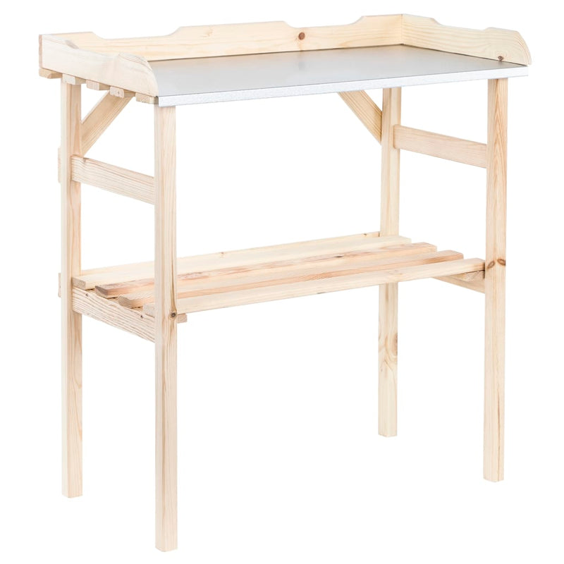 Load image into Gallery viewer, Hi oppottafel 82x38x78 cm hout
