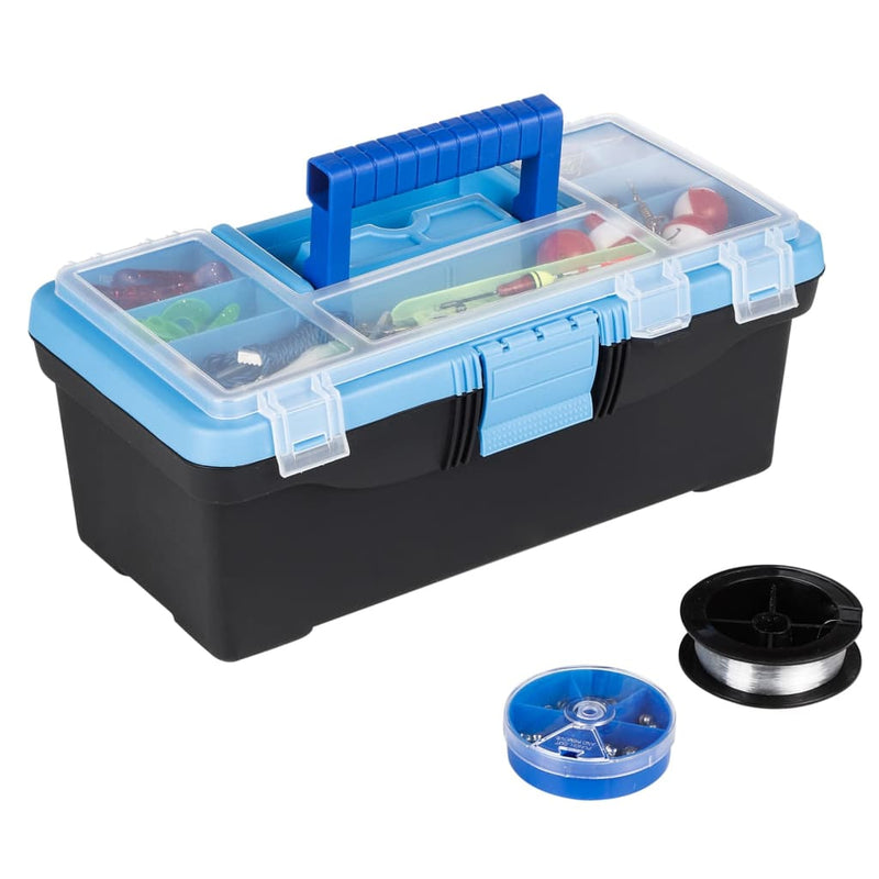 Load image into Gallery viewer, HI HI Viskoffer met handvat 42 st blauw
