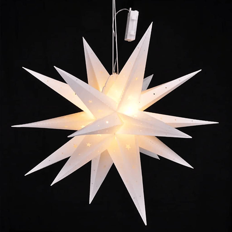 Load image into Gallery viewer, Hi lampion kerstster led 58 cm
