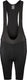 Craft balance bib w dames fietsbroek - black-rock - maat xl