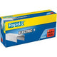 Nietjes rapid zilver 66 8+ staal 5.000 stuks 50 vel