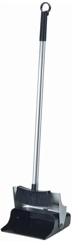 Nölle profi brush kehrgarnitur sweeping set folding shov aluminum handle, h=110cm