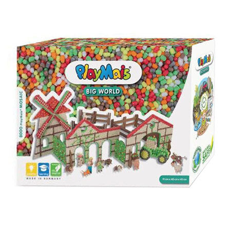 Load image into Gallery viewer, Playmais mosaic boerderij 8000 stukjes
