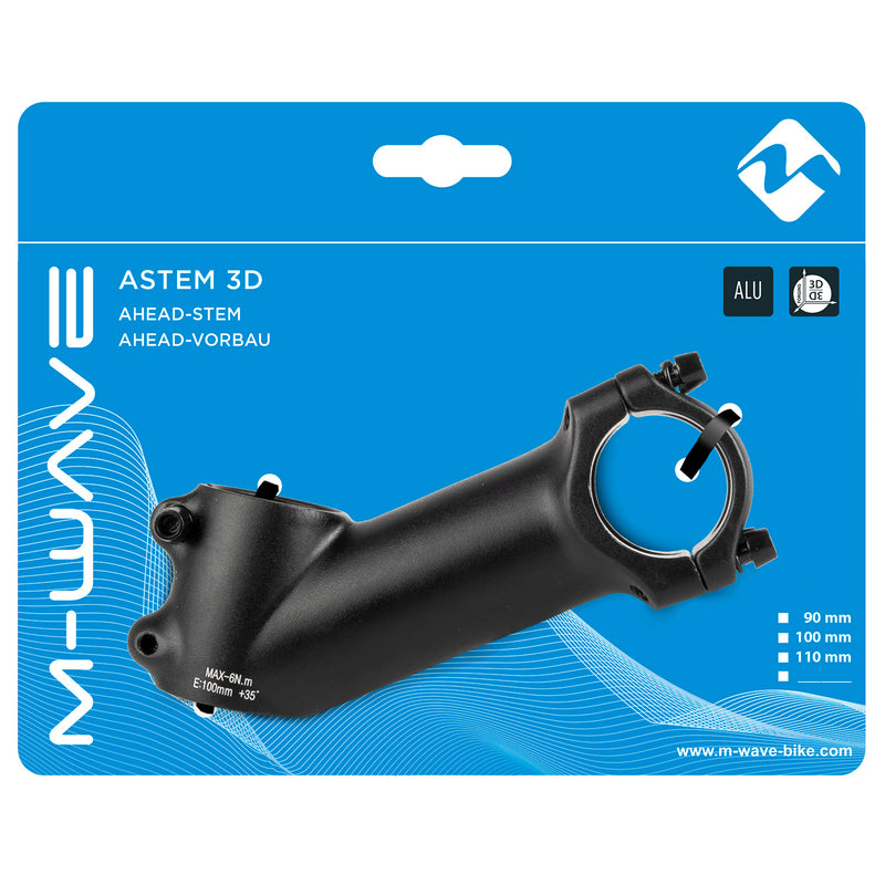 Cargue la imagen en el visor de la galería, M-wave st-m3.2 ahead handle stem
