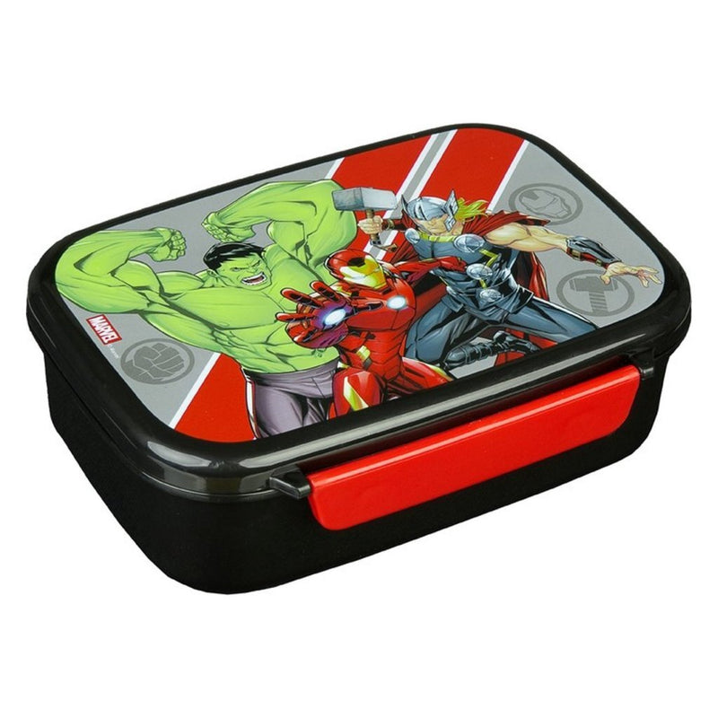 Load image into Gallery viewer, Undercover marvel avengers lunchbox zwart rood
