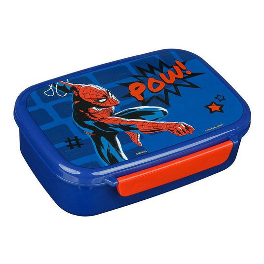 Undercover spiderman lunchbox blauw rood