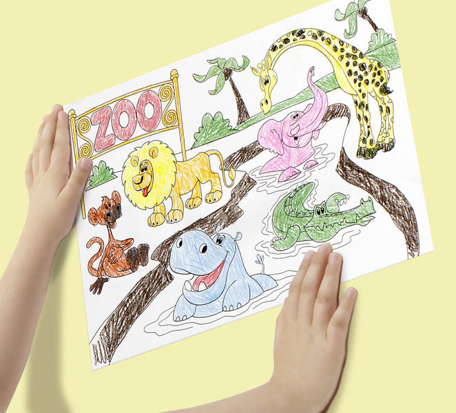 Load image into Gallery viewer, Van der doelen info notes in-8719-08 kleurboek 300mm x 200mm colouring book

