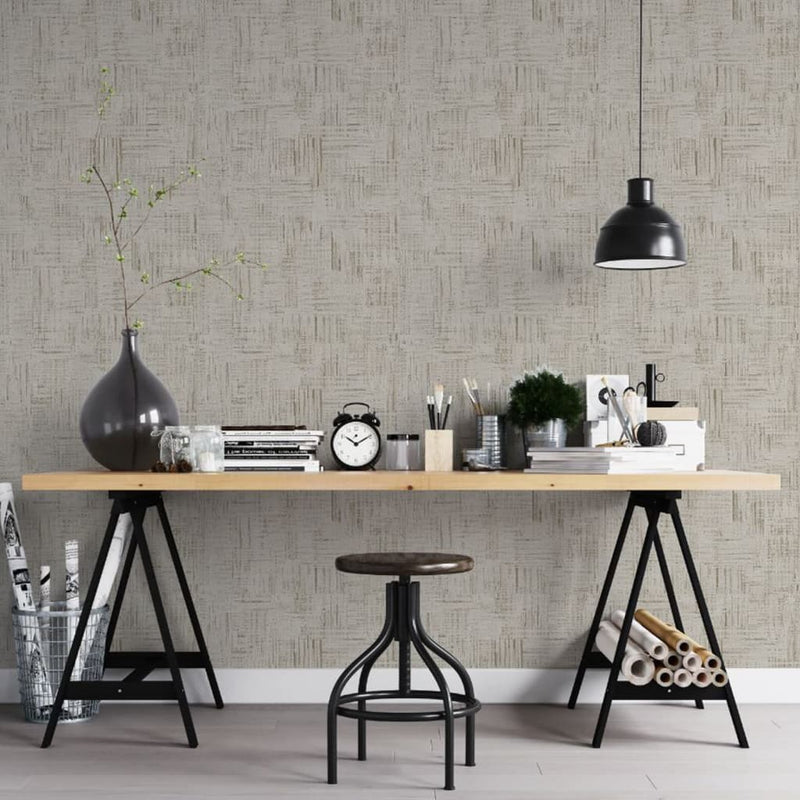 Load image into Gallery viewer, Noordwand Noordwand Behang Topchic Scratched metallic beige
