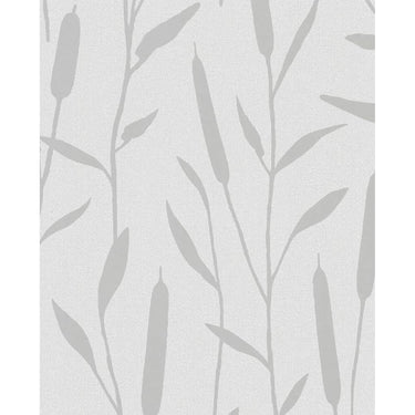 Noordwand behang topchic reed plumes metallic grijs