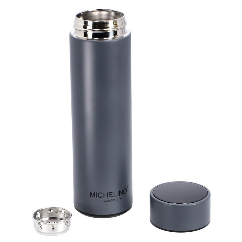 Load image into Gallery viewer, Michelino thermosfles met temperatuur aanduiding 0,5l | 2 stuks
