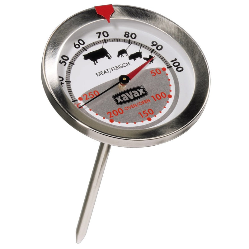 Load image into Gallery viewer, Xavax vlees- en oventhermometer inox matt
