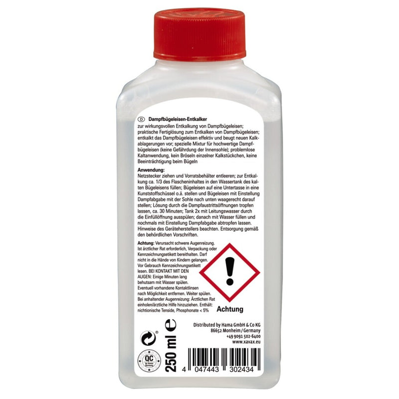 Load image into Gallery viewer, Xavax ontkalker voor stoomstrijkijzers 250 ml
