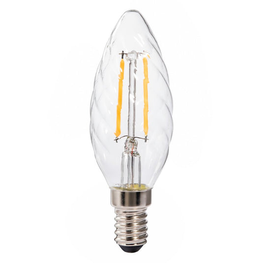 Xavax led-gloeidraad e14 250lm vervangt 25w kaarslamp warm wit