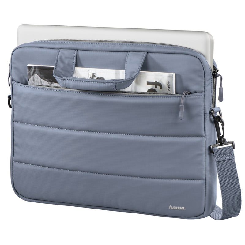 Load image into Gallery viewer, Hama notebook-tas #039;toronto #039; tot 34 cm (13,3 #039;) grijs blauw
