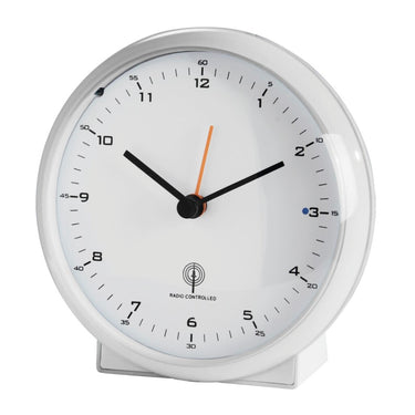 Hama wekker- elegance pro - radiogestuurd - geluidsarm- wit