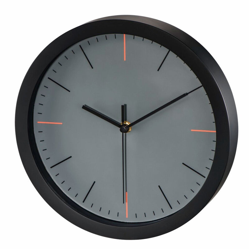 Load image into Gallery viewer, Hama wandklok maxr ø 25 cm geluidsarm grijs
