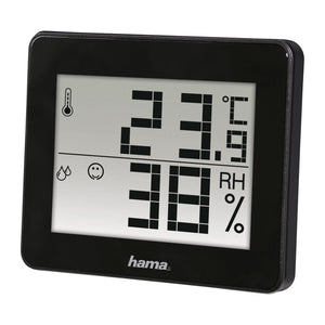 Hama thermo- hygrometer th-130 zwart
