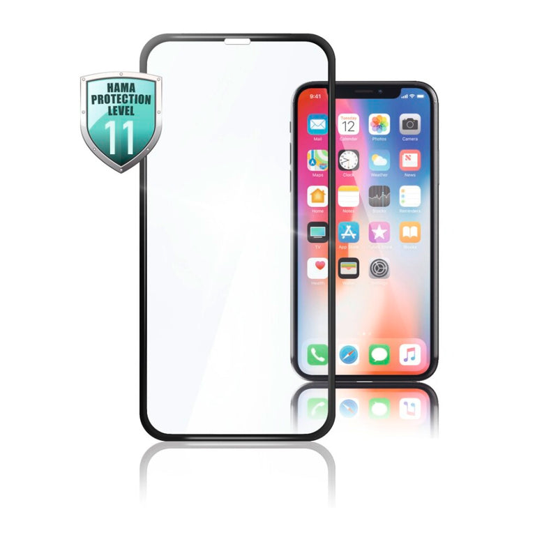 Load image into Gallery viewer, Hama 3d-full-screen-beschermglas voor apple iphone 11 zwart
