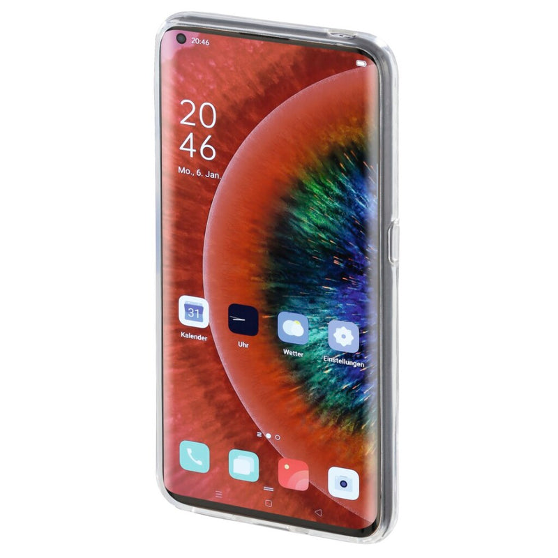 Load image into Gallery viewer, Hama cover crystal clear voor oppo find x2 pro transparant
