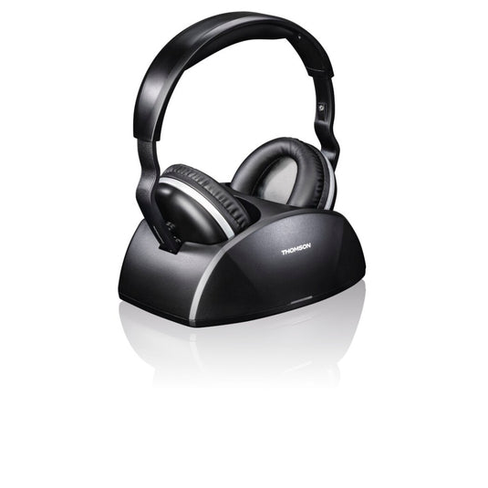 Thomson thomson whp3321bk draadloze tv-koptelefoon optische ingang over-ear oplaadst.