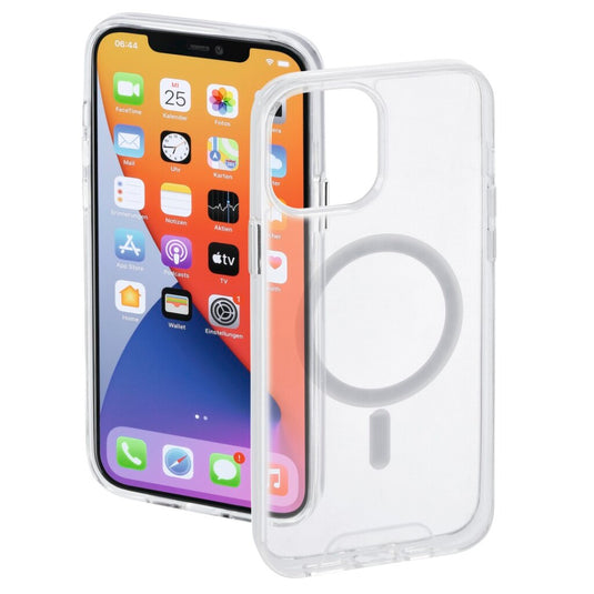 Hama cover magcase safety voor apple iphone 12 pro max transparant