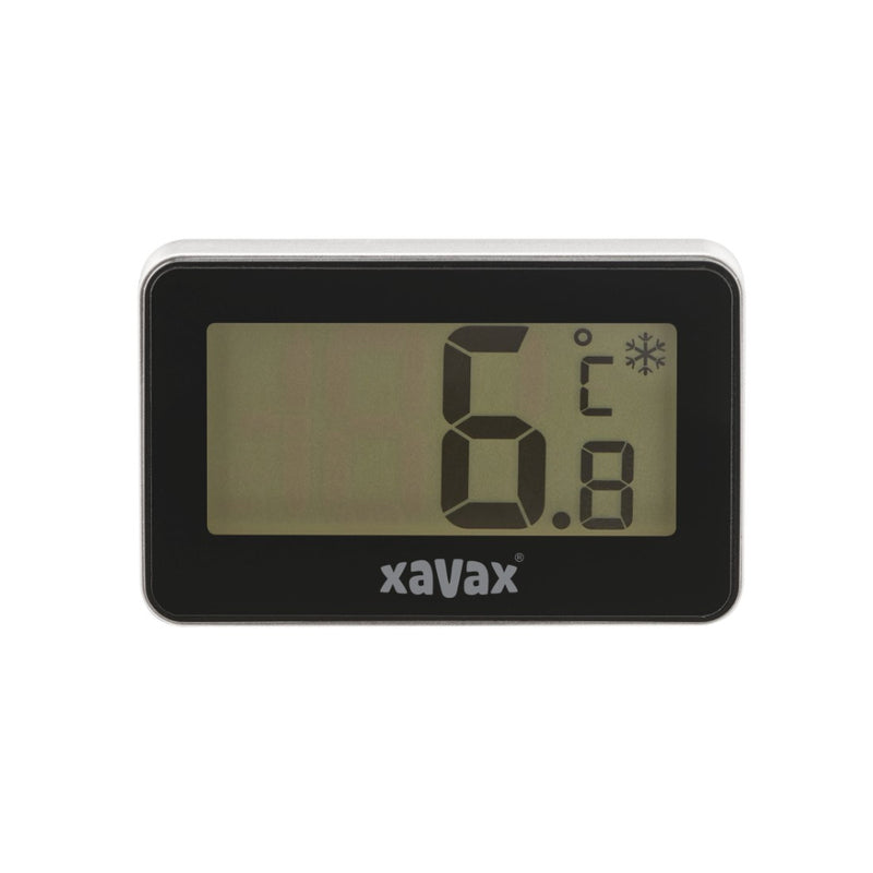 Load image into Gallery viewer, Xavax digitale thermometer voor koelkast vrieskast en vrieskist zwart
