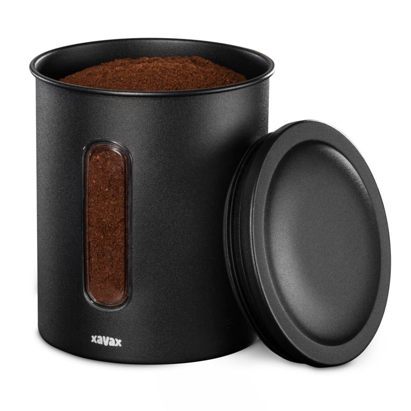 ギャラリービューアに画像をロードする, Xavax koffieblik voor 500 g bonen of 700 g poeder luchtdicht aromadicht zw
