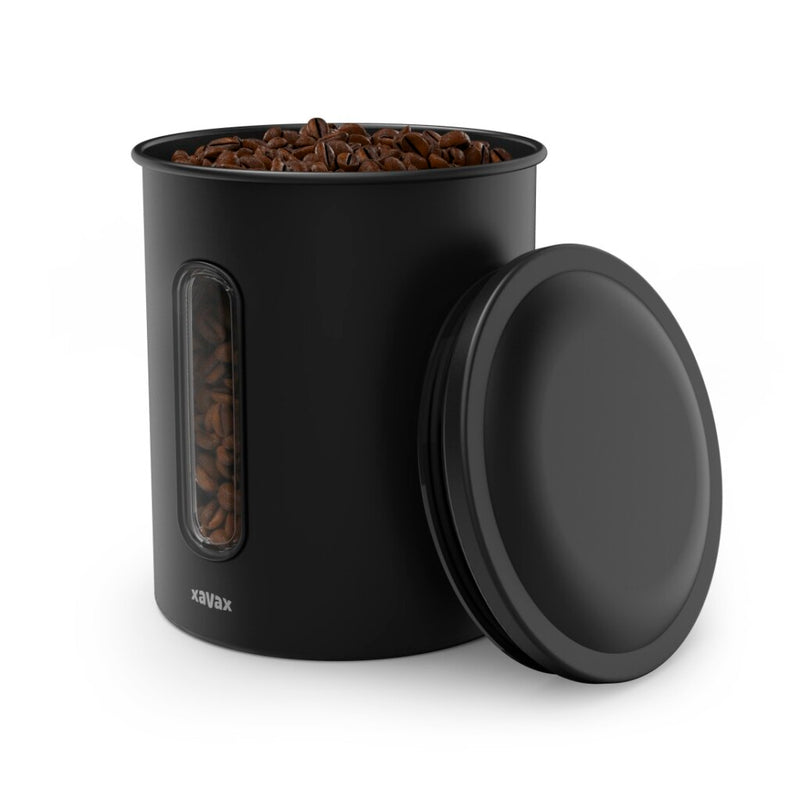 ギャラリービューアに画像をロードする, Xavax koffieblik voor 500 g bonen of 700 g poeder luchtdicht aromadicht zw
