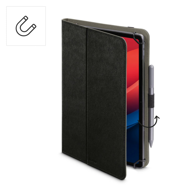 Load image into Gallery viewer, Hama tablet-hoes velvet voor tablets 24 - 28 cm (9,5- 11) zwart
