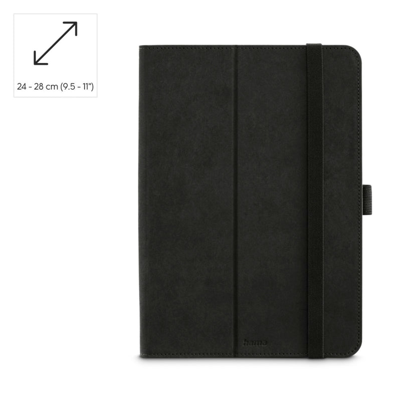 Load image into Gallery viewer, Hama tablet-hoes velvet voor tablets 24 - 28 cm (9,5- 11) zwart
