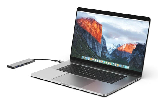 Hama usb-c-hub 4 ports 2x usb-a 2x usb-c usb 3.2 gen2 10 gbit s pd alu